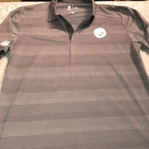 NWOT Pittsburgh Steelers Nike Golf Polo Sz Large